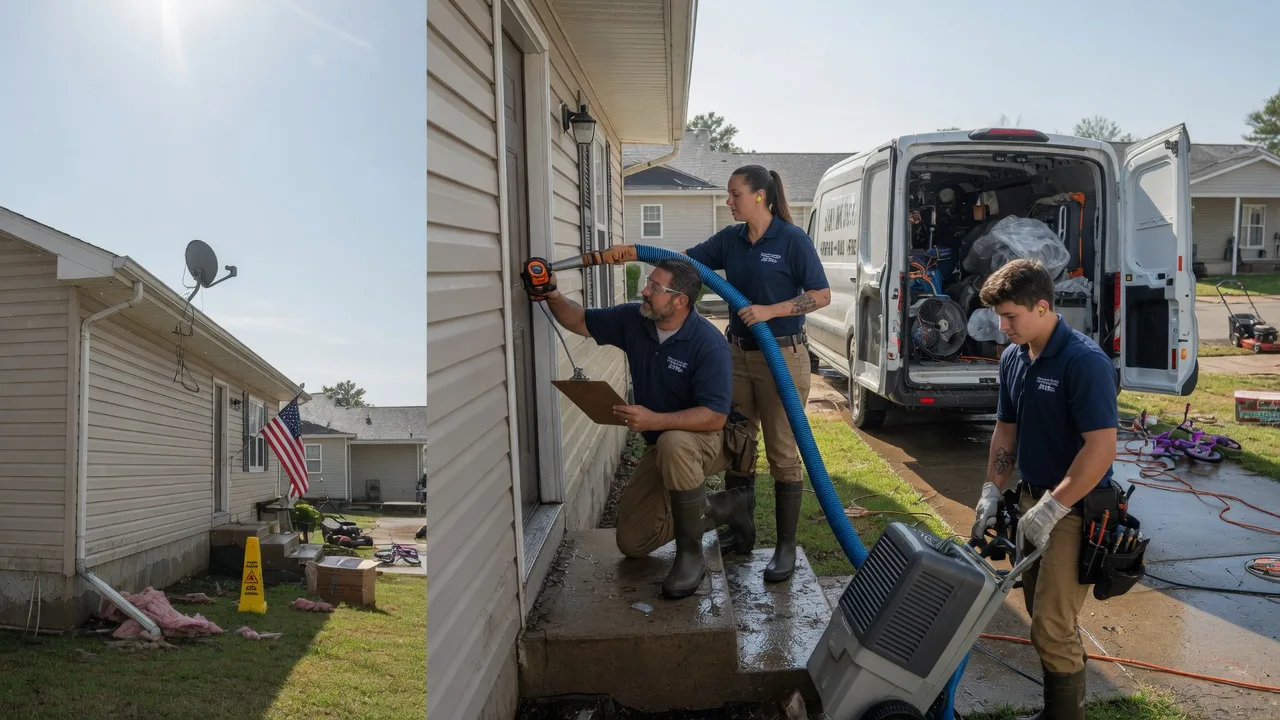 Ceiling Water Damage Restoration in Hagerstown, MD near me